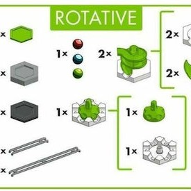 Επιτραπέζιο Παιχνίδι GraviTrax GO Rotative για 1+ Παίκτες 8+ Ετών Ravensburger