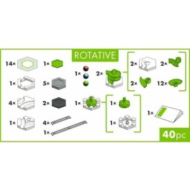 Επιτραπέζιο Παιχνίδι GraviTrax GO Rotative για 1+ Παίκτες 8+ Ετών Ravensburger