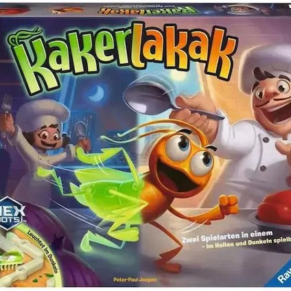 Επιτραπέζιο Παιχνίδι Cockroach Glow In Dark για 1-4 Παίκτες 5+ Ετών (GER) Ravensburger