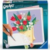 Ravensburger Creart Paint By Numbers Adults Tulip Bouquet