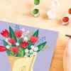 Ravensburger Creart Paint By Numbers Adults Tulip Bouquet