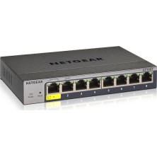 NetGear GS108TV3 Managed L2 Switch με 8 Θύρες Gigabit (1Gbps) Ethernet
