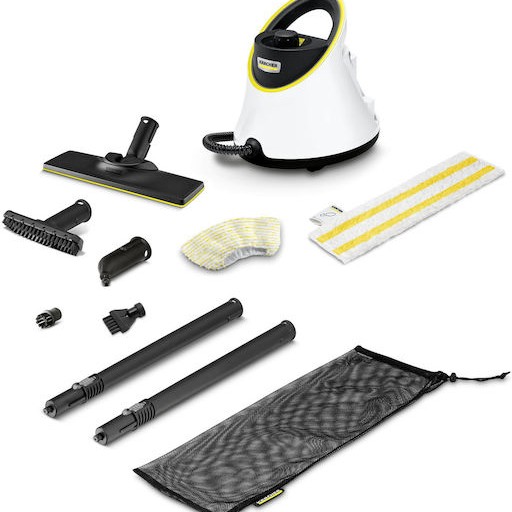Karcher SC 2 Deluxe Ατμοκαθαριστής Πίεσης 3.2bar με Ρόδες και Κοντάρι