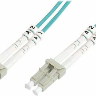 Digitus Καλώδιο Οπτικής Ίνας LC-LC 10m Ροζ