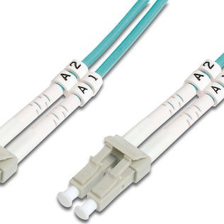 Digitus Καλώδιο Οπτικής Ίνας LC-LC 1m Τιρκουάζ