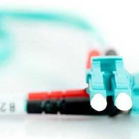 Digitus Καλώδιο Οπτικής Ίνας LC-LC 1m Τιρκουάζ