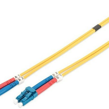 Digitus Καλώδιο Οπτικής Ίνας LC-LC 3m Κίτρινο