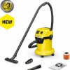 Karcher WD 3 P V-17/4/20 Σκούπα Υγρών / Στερεών 1000W με Πλαστικό Κάδο 17lt