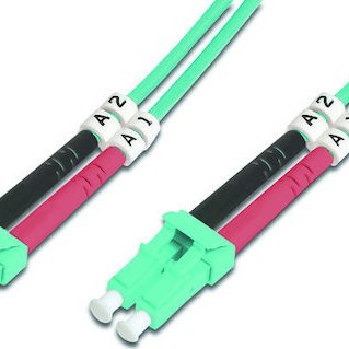 Digitus Καλώδιο Οπτικής Ίνας LC-LC 2m Τιρκουάζ