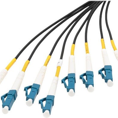 Digitus Καλώδιο Οπτικής Ίνας 100m Λευκό 1τμχ