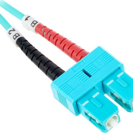 Pro snake Optical Fiber SC-LC Cable 2m Τιρκουάζ (LWL Madi-Cable)