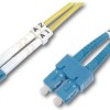 Digitus Optical Fiber LC-SC Cable 2m Κίτρινο