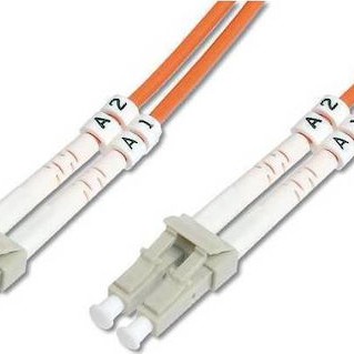 Digitus Καλώδιο Οπτικής Ίνας LC-LC 3m Πορτοκαλί