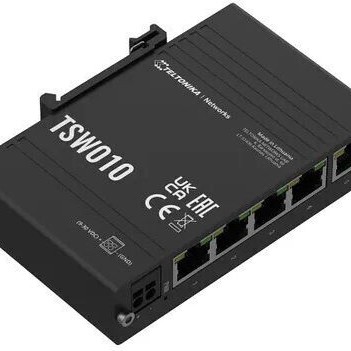 Teltonika TSW010 Din Rail Switch