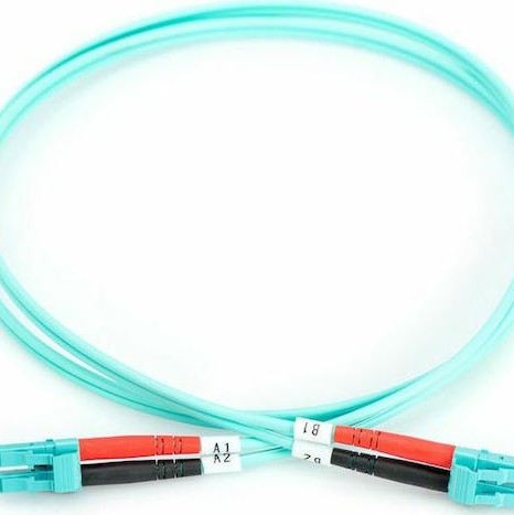 Digitus Καλώδιο Οπτικής Ίνας LC-LC 10m Τιρκουάζ