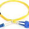 Digitus Καλώδιο Οπτικής Ίνας LC-SC 1m Κίτρινο