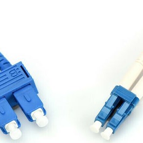 Digitus Καλώδιο Οπτικής Ίνας LC-SC 1m Κίτρινο