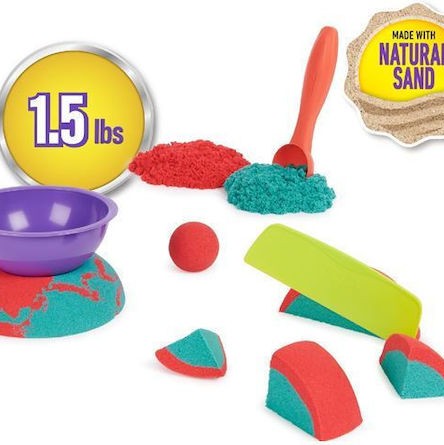 Spin Master Παιχνίδι Κατασκευών με Άμμο Mold N Flow για Παιδιά 3+ Ετών