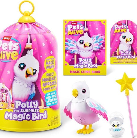 Παιχνίδι Μινιατούρα Pets Alive Polly Surprise Magic Bird