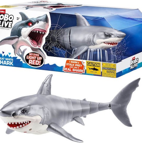 Zuru Robo Alive Shark Attack Ηλεκτρονικό Ρομποτικό Παιχνίδι για 3+ Ετών
