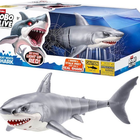 Zuru Robo Alive Shark Attack Ηλεκτρονικό Ρομποτικό Παιχνίδι για 3+ Ετών