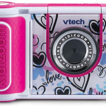 Vtech Kidizoom Print Scrapbook Bundle Παιδική Φωτογραφική Μηχανή με Θερμική Εκτύπωση Ροζ