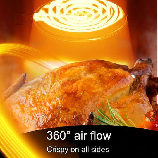 Profi Cook PC-FR Air Fryer 8lt Ασημί