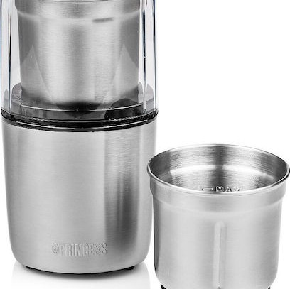 Profi Cook PC-KSW 1021 Ηλεκτρικός Μύλος Καφέ 200W με Χωρητικότητα 85gr Ασημί