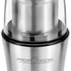 Profi Cook PC-KSW 1021 Ηλεκτρικός Μύλος Καφέ 200W με Χωρητικότητα 85gr Ασημί