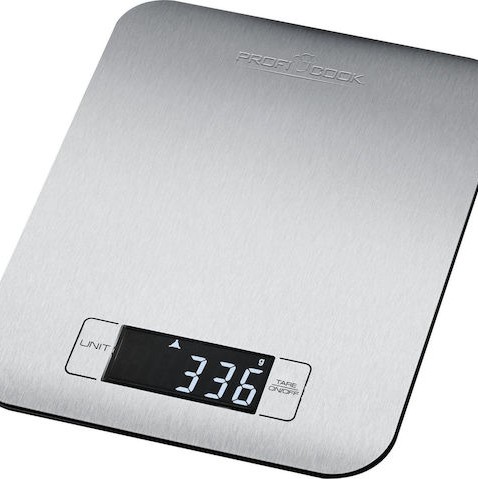 Profi Cook 1061 Ψηφιακή Ζυγαριά Κουζίνας 1gr/5kg Γκρι