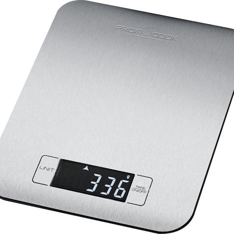 Profi Cook 1061 Ψηφιακή Ζυγαριά Κουζίνας 1gr/5kg Γκρι