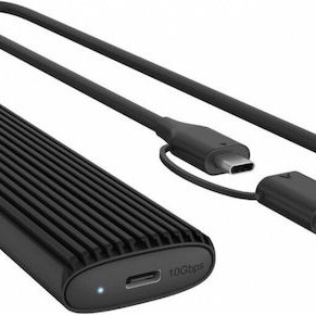 Icy Box Θήκη για Σκληρό Δίσκο M.2 SATA III NVME με σύνδεση SATA / USB 3.1