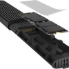 Icy Box Θήκη για Σκληρό Δίσκο M.2 SATA III NVME με σύνδεση SATA / USB 3.1
