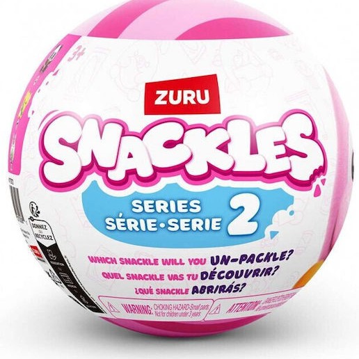 Zuru Λούτρινο Minions Snackles για 3+ Ετών 14 εκ. (Διάφορα Σχέδια) 1τμχ