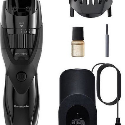 Panasonic ER-GB43-K503 Περιστρεφόμενη Ξυριστική Μηχανή Προσώπου / Σώματος Επαναφορτιζόμενη / Απλές Μπαταρίες