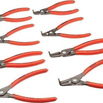 Knipex Σετ Πένσες Ηλεκτρολόγου Μήκους 240mm 8τμχ