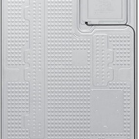 Samsung Ψυγείο Ντουλάπα 640lt Total NoFrost Υ178.4xΠ91.2xΒ72.6εκ. Μαύρο RS80F64KEFEF