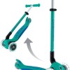Globber Παιδικό Πατίνι Αναδιπλούμενο Elite Τρίτροχο για 3+ Ετών Πράσινο