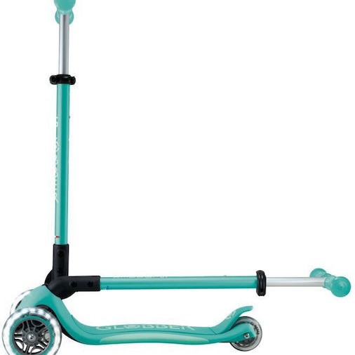 Globber Παιδικό Πατίνι Αναδιπλούμενο Elite Τρίτροχο για 3+ Ετών Dark Mint