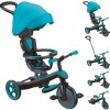Globber Παιδικό Τρίκυκλο Ποδήλατο Πτυσσόμενο, Μετατρεπόμενο με Χειρολαβή Γονέα & Σκίαστρο Explorer Trike Γαλάζιο