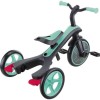 Globber Παιδικό Τρίκυκλο Ποδήλατο Μετατρεπόμενο, με Χειρολαβή Γονέα & Σκίαστρο Mint Green