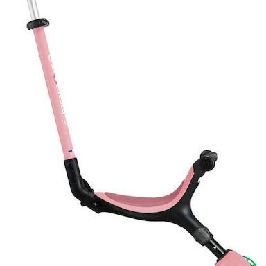 Globber Παιδικό Πατίνι Αναδιπλούμενο Go Up Active Lights Τρίτροχο με Κάθισμα για 15+ Μηνών Ροζ