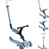 Globber Παιδικό Πατίνι Αναδιπλούμενο Go Up Active Lights Ecologic Τρίτροχο με Κάθισμα για 15 Μηνών Μπλε
