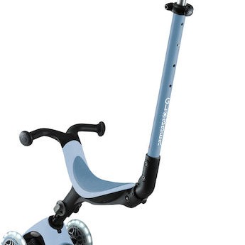 Globber Παιδικό Πατίνι Αναδιπλούμενο Go Up Active Lights Ecologic Τρίτροχο με Κάθισμα για 15 Μηνών Μπλε