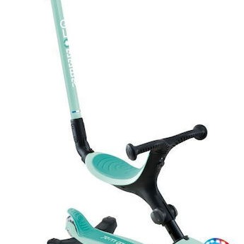 Globber Παιδικό Πατίνι Αναδιπλούμενο Τρίτροχο με Κάθισμα για 15+ Μηνών Πράσινο