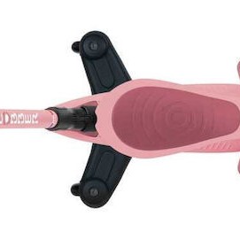 Globber Παιδικό Πατίνι Αναδιπλούμενο Go Up Active Lights 360° Τρίτροχο με Κάθισμα Pastel Pink