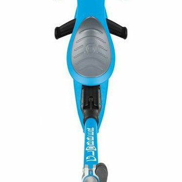 Globber Παιδικό Πατίνι Αναδιπλούμενο Go-Up Deluxe Lights Τρίτροχο με Κάθισμα για 3+ Ετών Μπλε