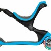 Globber Παιδικό Πατίνι Αναδιπλούμενο Go-Up Deluxe Lights Τρίτροχο με Κάθισμα για 3+ Ετών Μπλε