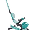 Globber Παιδικό Πατίνι Go.Up Baby Lights 360 Τρίτροχο με Κάθισμα για 15+ Μηνών Mint