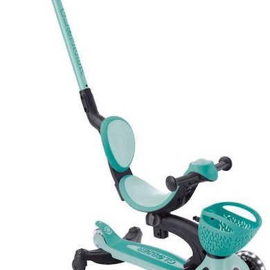 Globber Παιδικό Πατίνι Go.Up Baby Lights 360 Τρίτροχο με Κάθισμα για 15+ Μηνών Mint